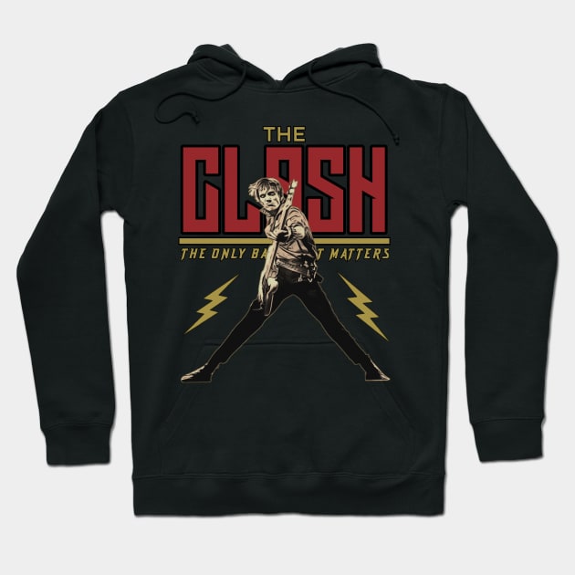 Style Retro The Clash Hoodie by RIDER_WARRIOR